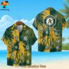Oakland Athletics Coastal Collection Oakland Athletics Aloha Shirt 1