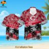 Personalized Cincinnati Reds A Summer Swing Cincinnati Reds Aloha Shirt 1