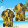 San Diego Padres Coastal Collection San Diego Padres Aloha Shirt 1