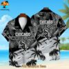 Chicago White Sox Tropical Palms Chicago White Sox Aloha Shirt 1