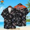 Detroit Tigers Tropical Palms Detroit Tigers Aloha Shirt 1