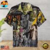 ACDC Skull Bandana Summer Aloha Hawaiian Shirt