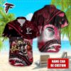 Atlanta Falcons NFL Custom Aloha Hawaiian Shirt 2 Atlanta Falcons NFL Hawaiian Shirt Custom Name