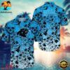 NFL Carolina Panthers Skull Pattern Aloha Hawaiian Shirt 2 Carolina Panthers Skull Pattern NFL Hawaiian Shirt