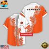 Custom Name Cincinnati Bengals Hibicus NFL Hawaiian Shirts For Fans