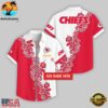Custom Name Kansas City Chiefs Hibicus NFL New Design Hawaiian Shirt 2 Custom Name Kansas City Chiefs Hibicus NFL Hawaiian Shirts For Fans