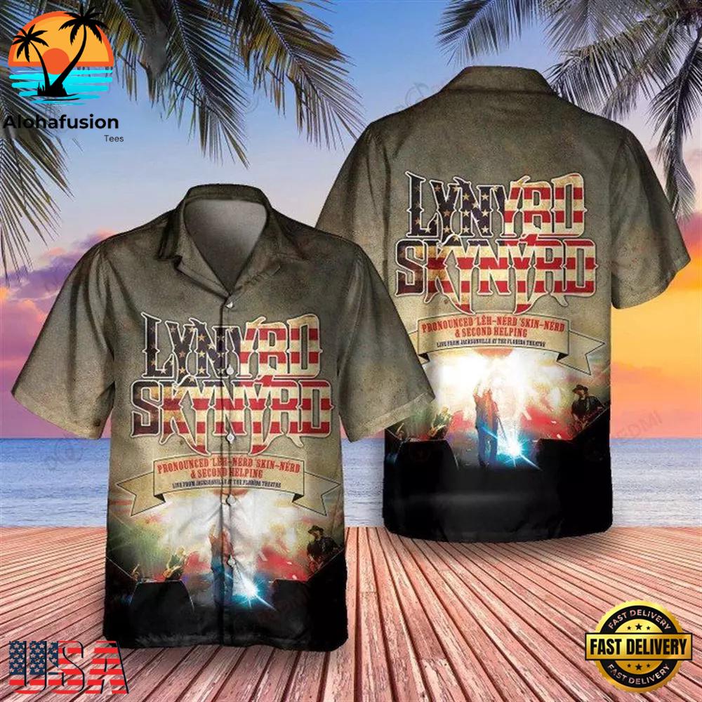 Lynyrd Skynyrd Live At The Florida Theatre Summer Aloha Hawaiian Shirt