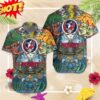 New England Patriots Grateful Dead NFL Hawaiian Shirt