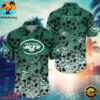 New York Jets Skull Pattern NFL Hawaiian Shirt