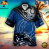 NFL Custom Indianapolis Colts Hawaiian Shirt 2 Personalized Indianapolis Colts NFL Hawaiian Shirt