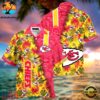 NFL Custom Kansas City Chiefs Hawaiian Shirt 2 Personalized Kansas City Chiefs NFL Hawaiian Shirt