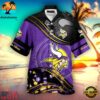 NFL Custom Minnesota Vikings Hawaiian Shirt 2 Personalized Minnesota Vikings NFL Hawaiian Shirt