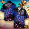 NFL Custom New York Giants Hawaiian Shirt 2 Personalized New York Giants NFL Hawaiian Shirt