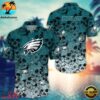 Philadelphia Eagles Skull Pattern NFL Hawaiian Shirt