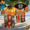 Queen Band Portrait Summer Aloha Hawaiian Shirt