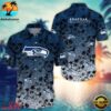 NFL Seattle Seahawks Skull Pattern Aloha Hawaiian Shirt 2 Seattle Seahawks Skull Pattern NFL Hawaiian Shirt