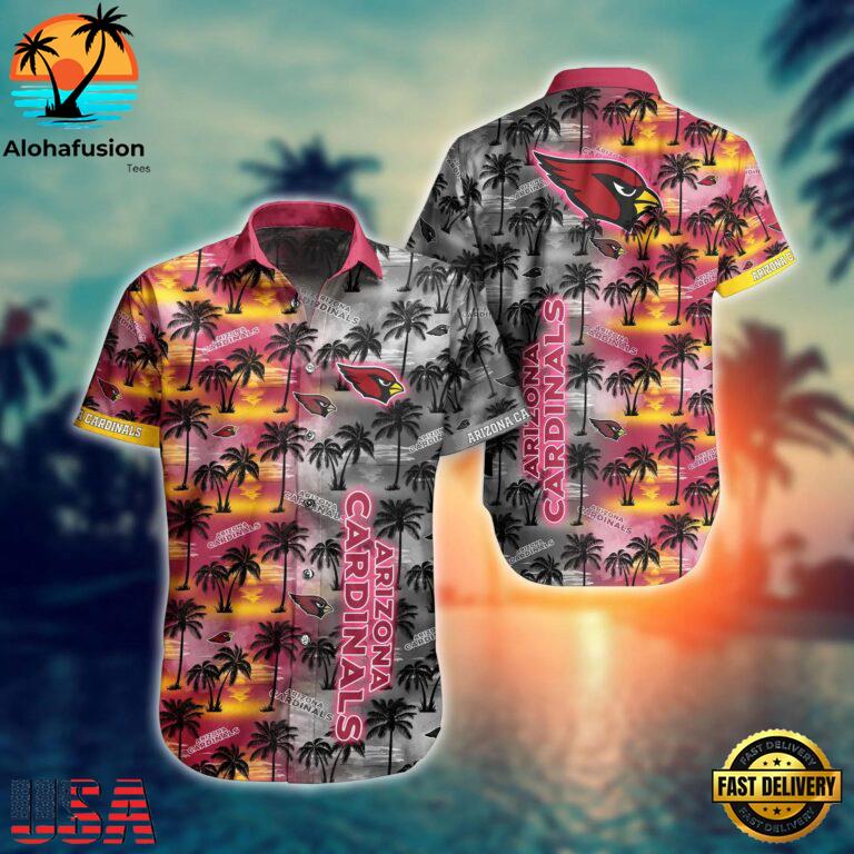 Arizona Cardinals NFL Retro Style Hawaiian Shirt For Fans