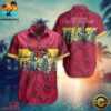 Arizona Cardinals NFL Simple Aloha Pattern Hawaiian Shirt For Fans