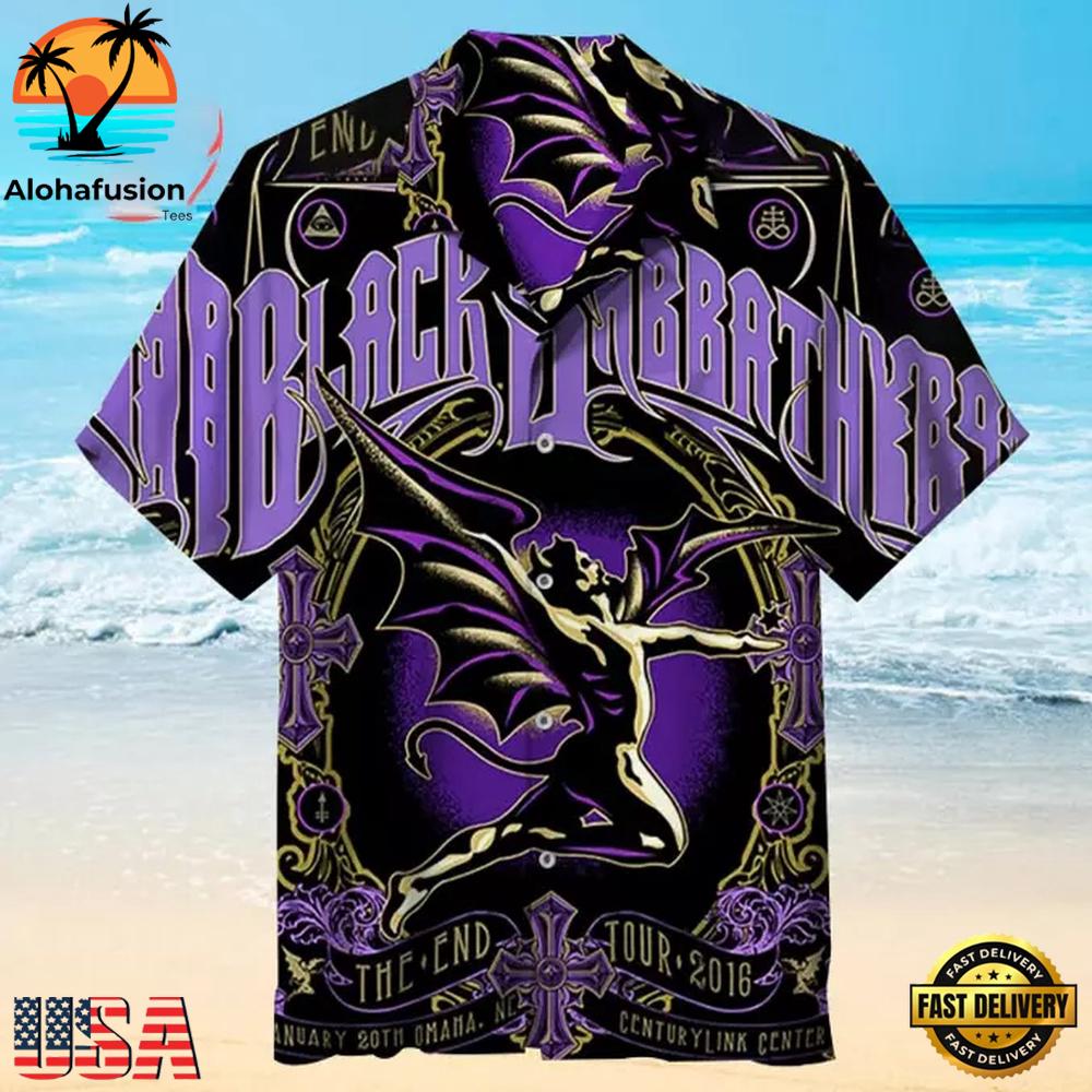 Black Sabbath The End Tour Summer Aloha Hawaiian Shirt