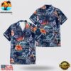 Custom Name Cincinnati Bengals Logo Flowers Hawaiian Shirt