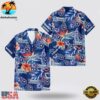 Custom Name Tennessee Titans Logo Flowers Hawaiian Shirt