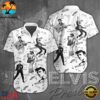 Elvis Presley Short Sleeve Dress Shirt For Man And Women