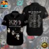 Kiss Band Short Sleeve Dress Shirt For Man And Women