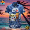 MLB Baby Yoda Toronto Blue Jays Aloha Hawaiian Shirt