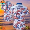 MLB Flamingo Breeze Texas Rangers Aloha Shirt