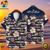 MLB Island Stripes Washington Nationals Hibiscus Lineup Aloha Hawaiian Shirt