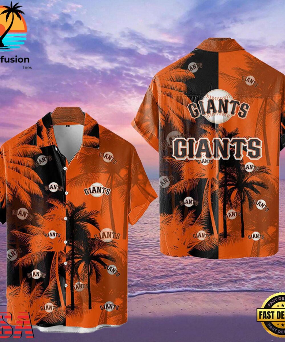 MLB San Francisco Giants Tropical Palm Trees Style Hot Trending Aloha Shirt