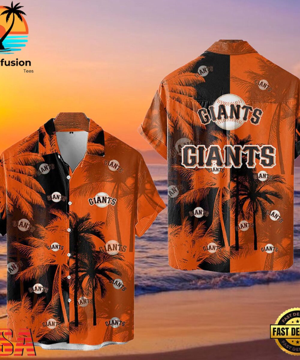 MLB San Francisco Giants Tropical Palm Trees Style Hot Trending Aloha Shirt