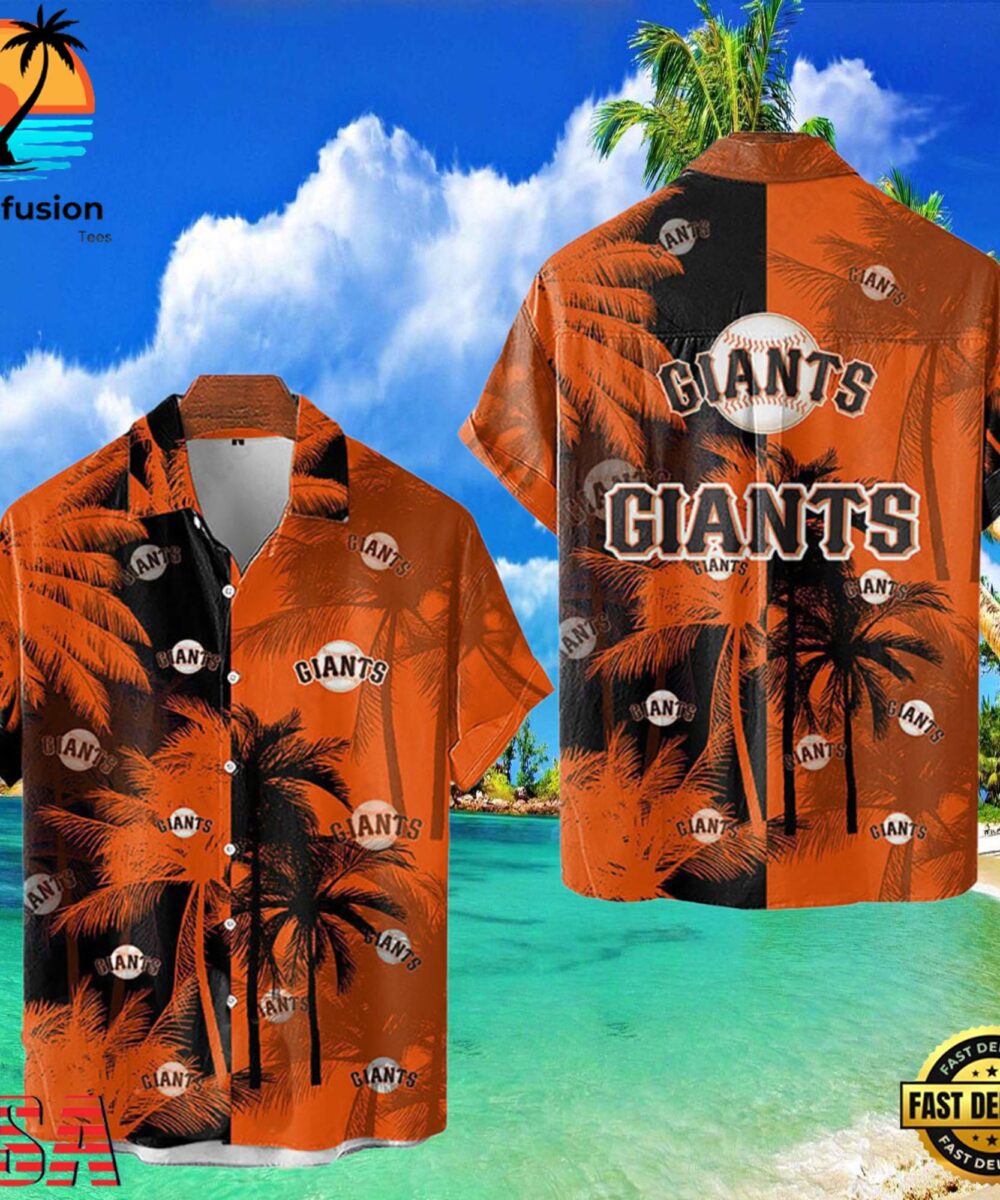 MLB San Francisco Giants Tropical Palm Trees Style Hot Trending Aloha Shirt