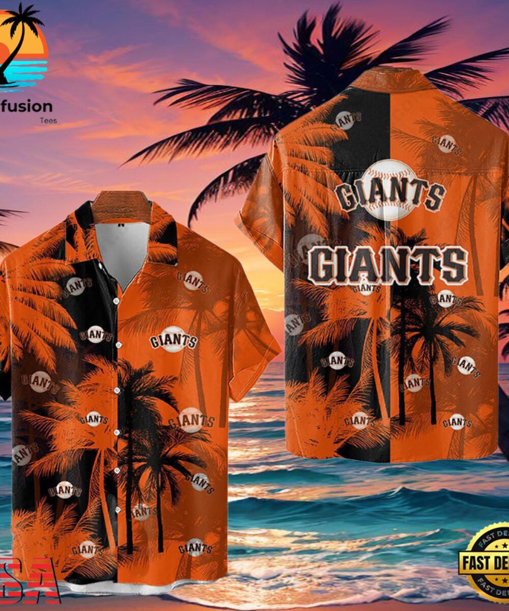 MLB San Francisco Giants Tropical Palm Trees Style Hot Trending Aloha Shirt