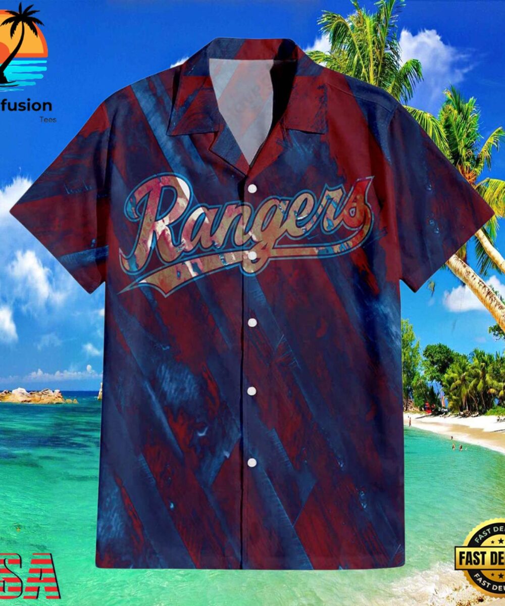 MLB Texas Rangers Baseball Vintage Style Hot Trending Hawaiian Shirt