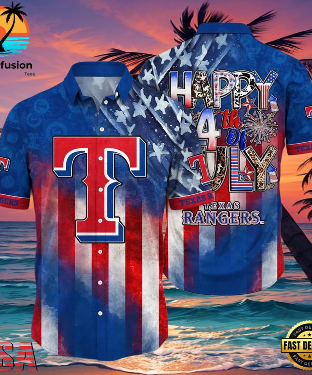 MLB Texas Rangers Style Hot Trending Summer Summer Aloha Hawaiian Shirt