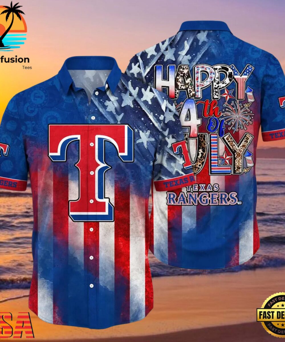 MLB Texas Rangers Style Hot Trending Summer Summer Aloha Hawaiian Shirt