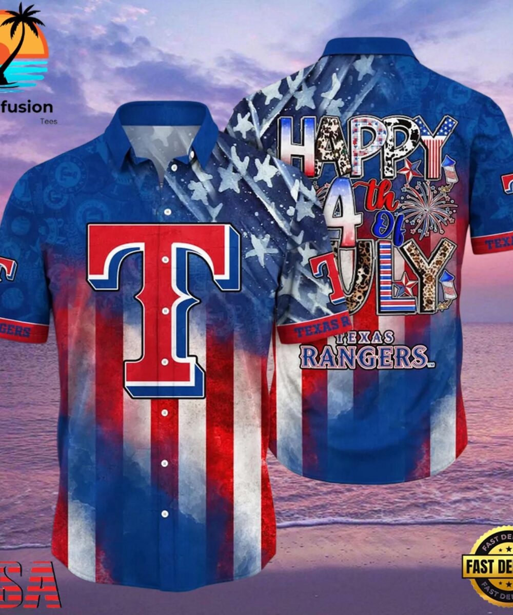 MLB Texas Rangers Style Hot Trending Summer Summer Aloha Hawaiian Shirt