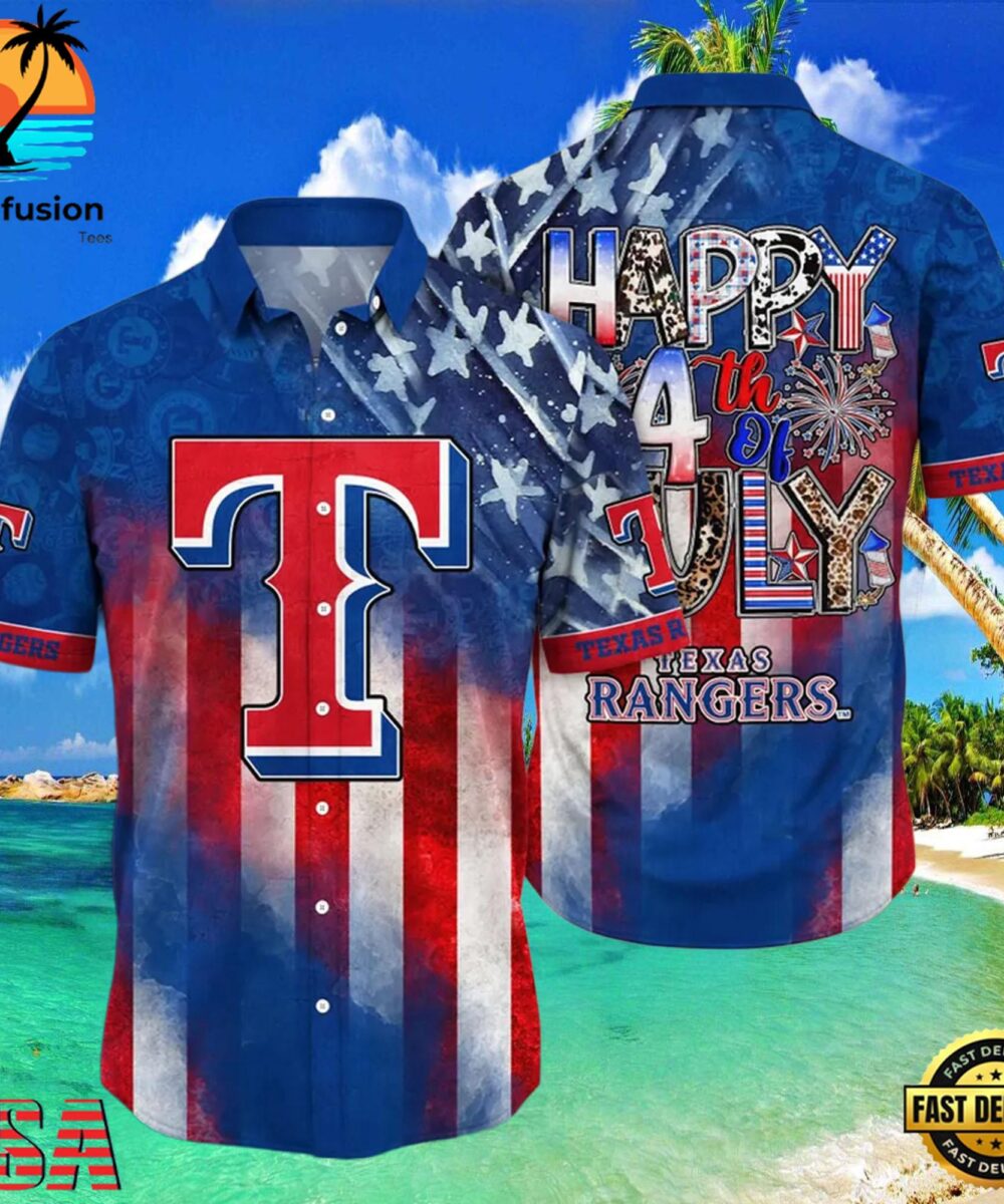 MLB Texas Rangers Style Hot Trending Summer Summer Aloha Hawaiian Shirt