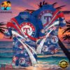 MLB Texas Rangers Team Logo Aloha Hawaiian Shirt