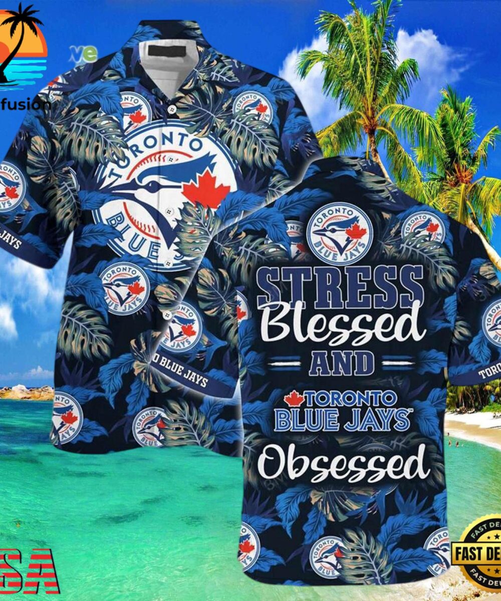 MLB Toronto Blue Jays Flower Tropical Style Hot Trending Hawaiian Shirt