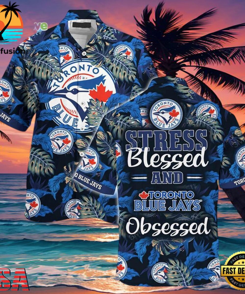 MLB Toronto Blue Jays Flower Tropical Style Hot Trending Hawaiian Shirt