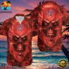 MLB Washington Nationals Skull Aloha Hawaiian Shirt