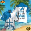 NFL Detroit Lions In My Veins Jesus Im My Heart Hawaiian Shirt