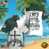 NFL Green Bay Packers In My Veins Jesus Im My Heart Hawaiian Shirt