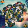 Oakland Athletics Patriotic Bloom Summer Hawaiian Shirt