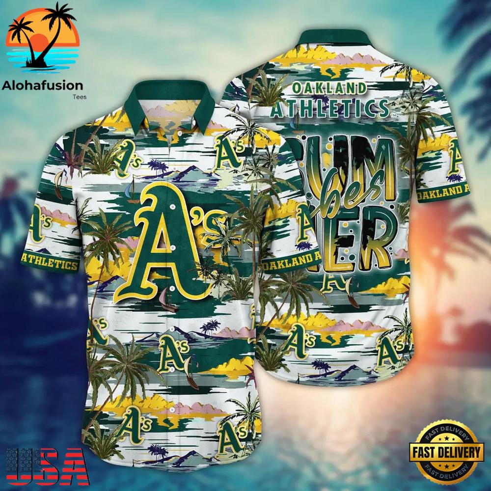 Oakland Athletics Summer Vibes Summer Hawaiian Shirt