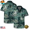 Oakland Athletics Tribal Patchwork Summer Hawaiian Shirt
