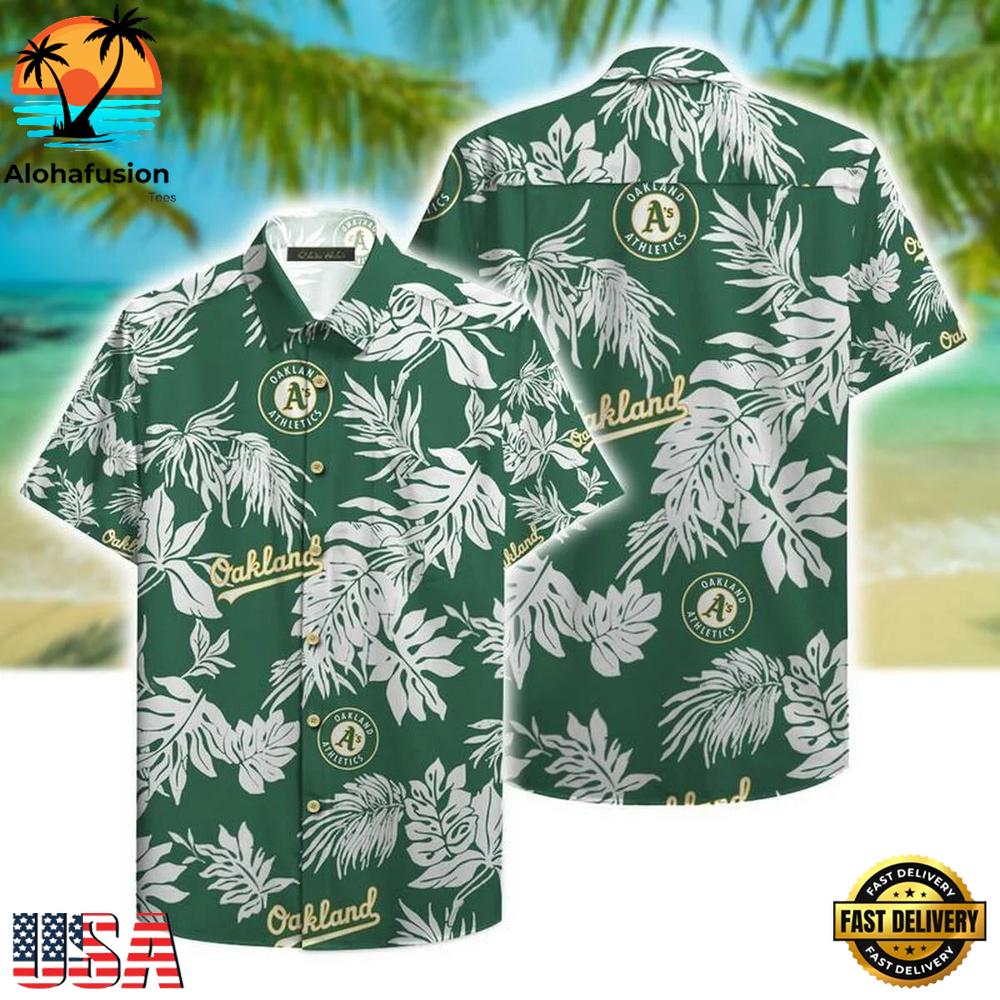 Oakland Athletics Tropical Paradise Summer Hawaiian Shirt