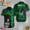 Peter Criss x Kiss Band Short Sleeve Dress Shirt For Man And Women